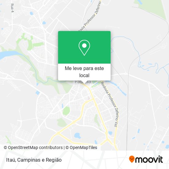 Itaú mapa