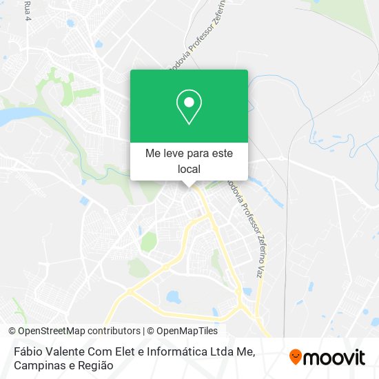Fábio Valente Com Elet e Informática Ltda Me mapa