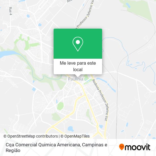 Cqa Comercial Quimica Americana mapa