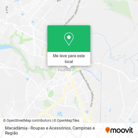 Macadâmia - Roupas e Acessórios mapa