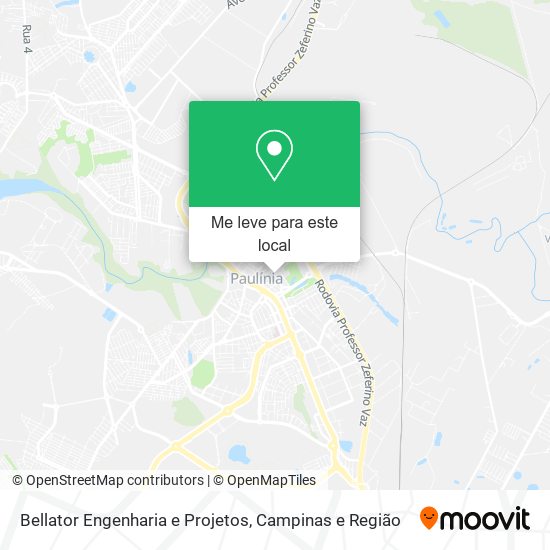Bellator Engenharia e Projetos mapa