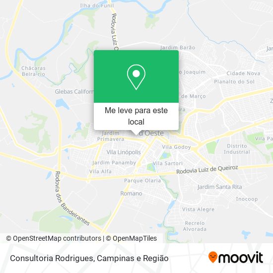 Consultoria Rodrigues mapa