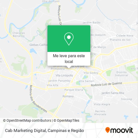Cab Marketing Digital mapa