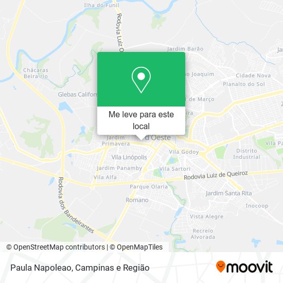 Paula Napoleao mapa