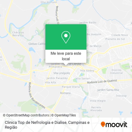 Clinica Top de Nefrologia e Dialise mapa