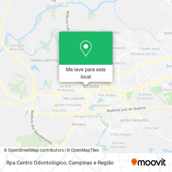 Rpa Centro Odontológico mapa