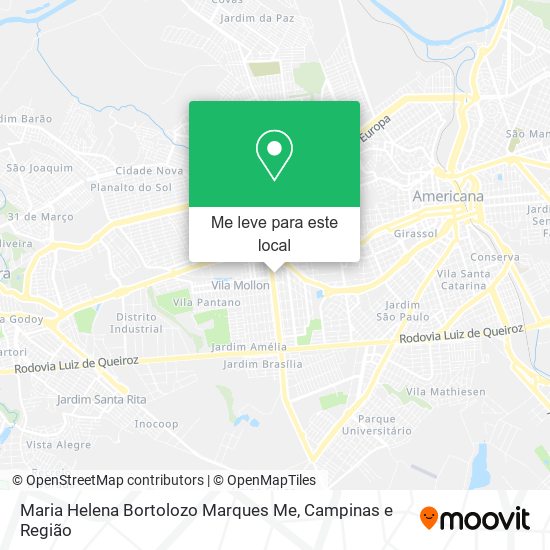 Maria Helena Bortolozo Marques Me mapa