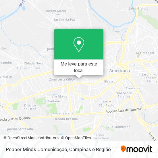 Pepper Minds Comunicação mapa