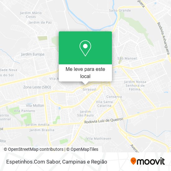 Espetinhos.Com Sabor mapa