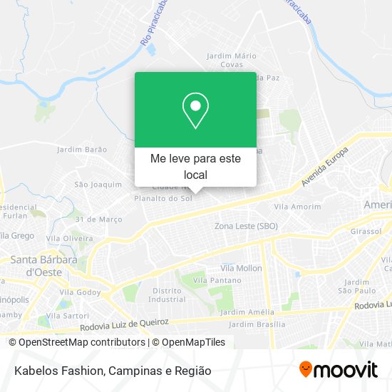 Kabelos Fashion mapa