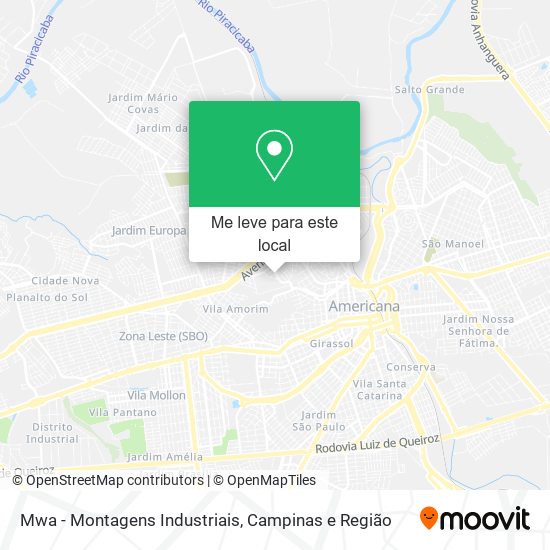 Mwa - Montagens Industriais mapa