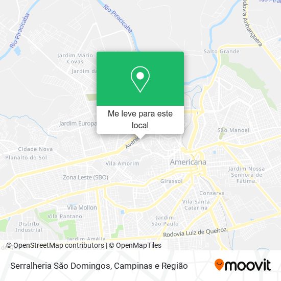 Serralheria São Domingos mapa