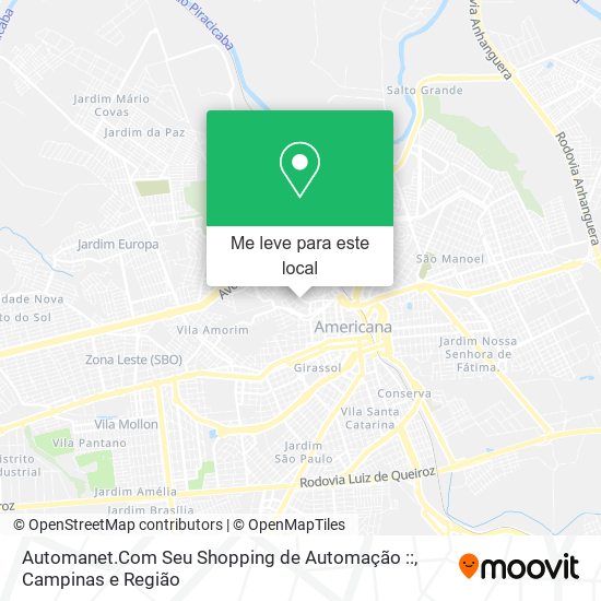 Automanet.Com Seu Shopping de Automação :: mapa