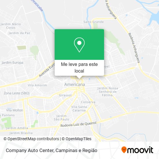 Company Auto Center mapa