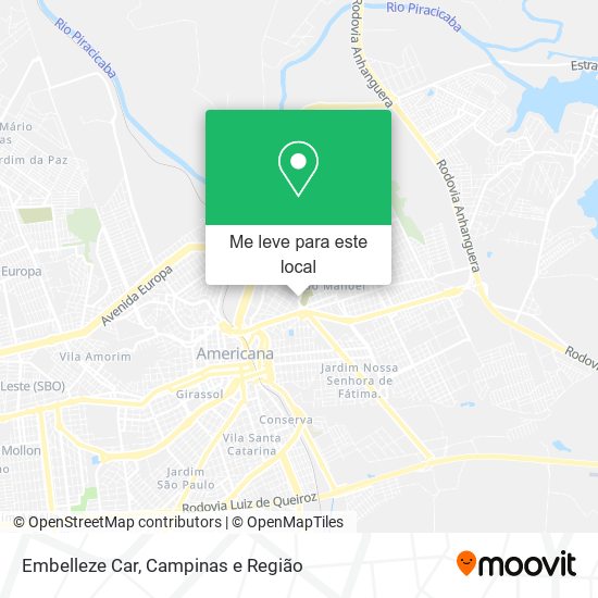 Embelleze Car mapa