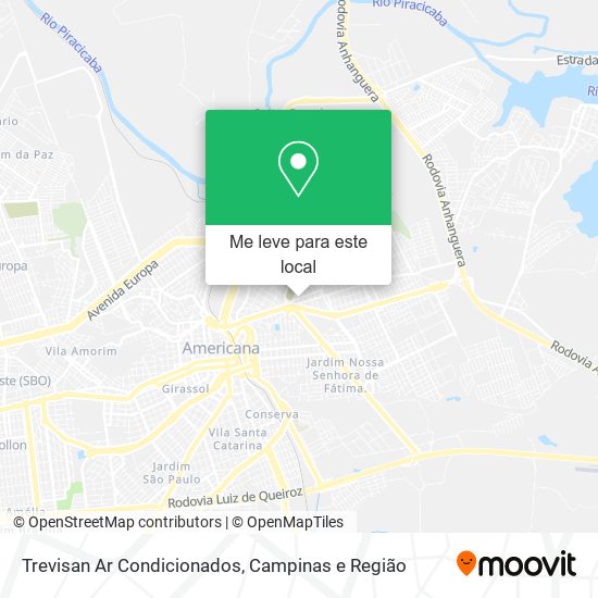 Trevisan Ar Condicionados mapa