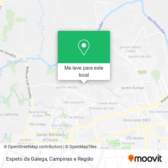 Espeto da Galega mapa
