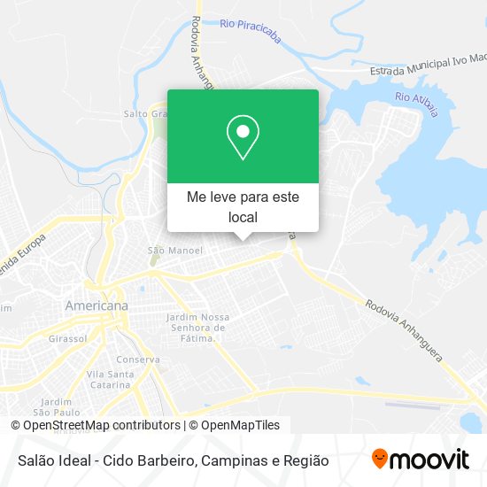 Salão Ideal - Cido Barbeiro mapa