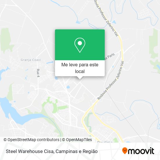 Steel Warehouse Cisa mapa