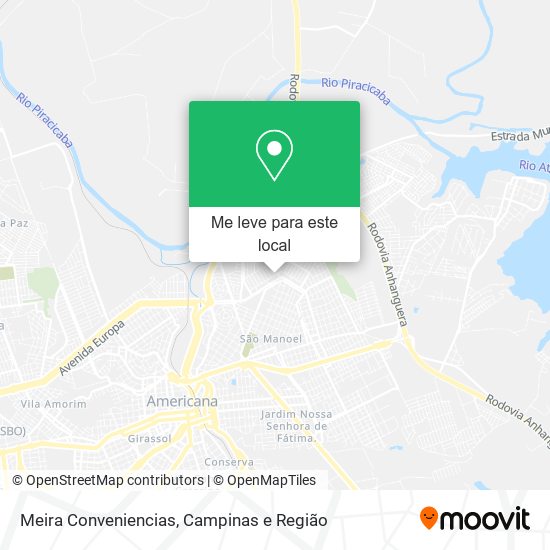 Meira Conveniencias mapa