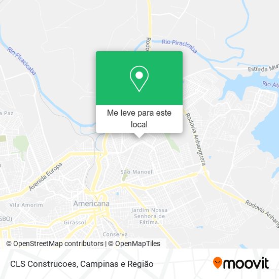 CLS Construcoes mapa