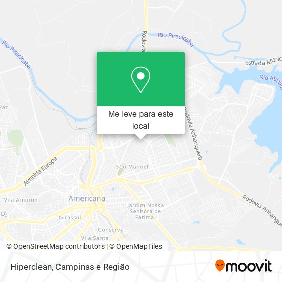 Hiperclean mapa