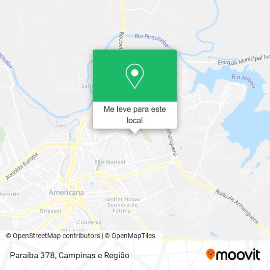 Paraiba 378 mapa