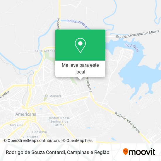 Rodrigo de Souza Contardi mapa
