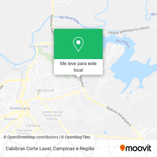 Cabibras Corte Laser mapa