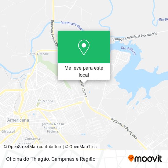 Oficina do Thiagão mapa