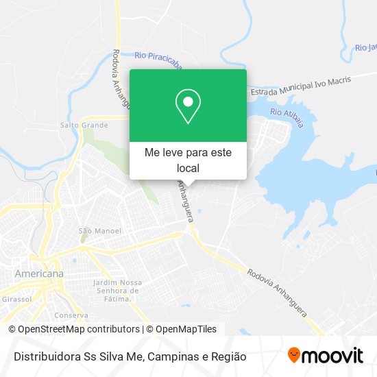 Distribuidora Ss Silva Me mapa