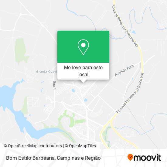 Bom Estilo Barbearia mapa