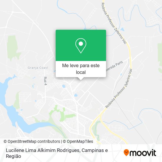 Lucilene Lima Alkimim Rodrigues mapa