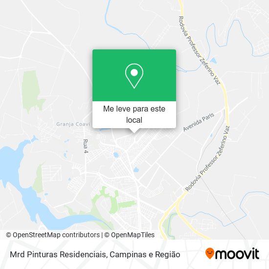 Mrd Pinturas Residenciais mapa
