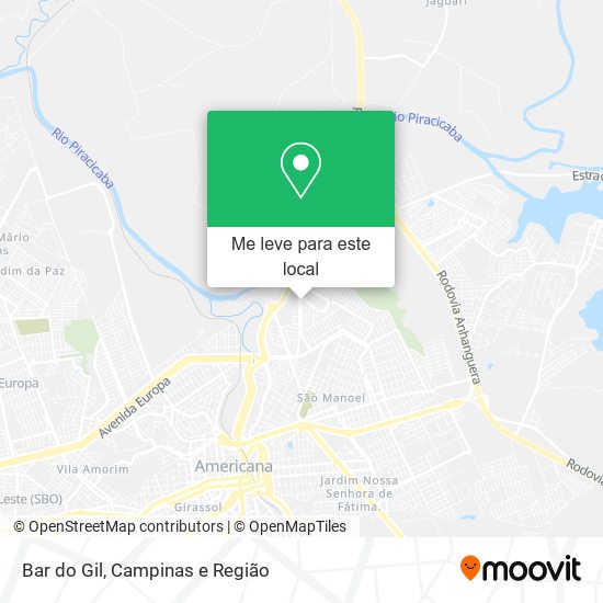 Bar do Gil mapa