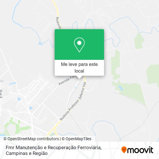 Fmr Manutenção e Recuperação Ferroviária mapa