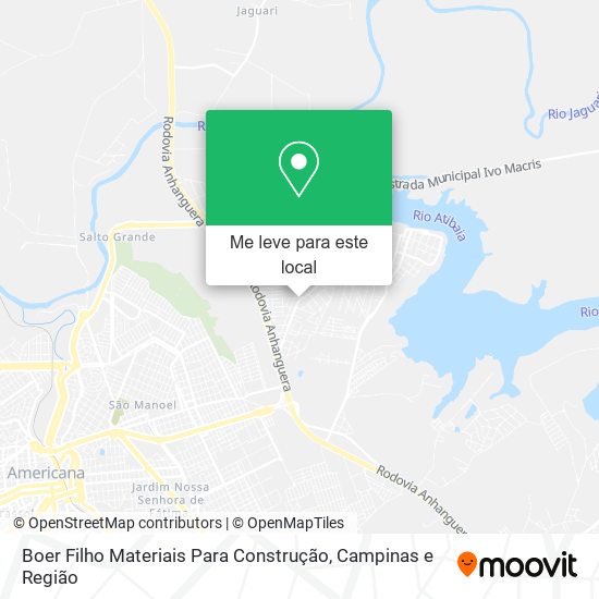 Boer Filho Materiais Para Construção mapa