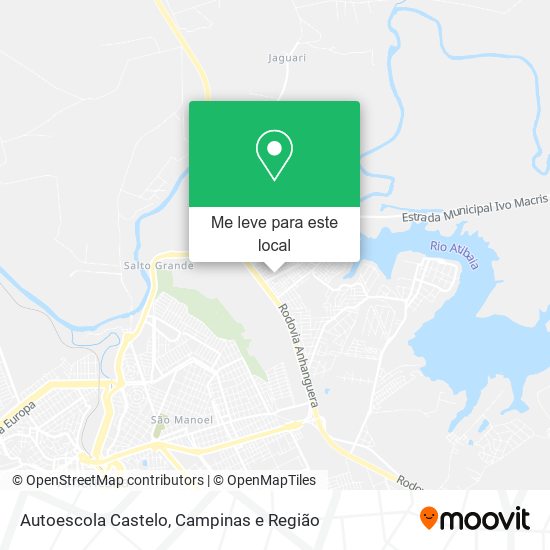 Autoescola Castelo mapa