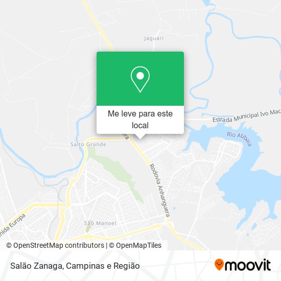 Salão Zanaga mapa