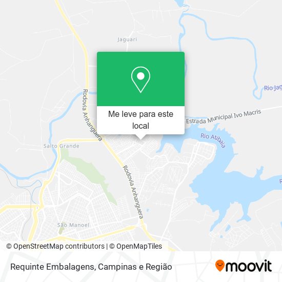 Requinte Embalagens mapa