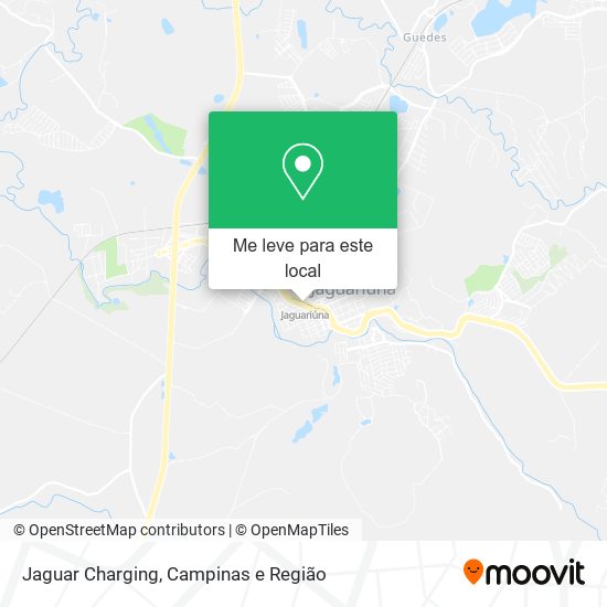 Jaguar Charging mapa