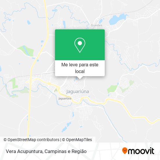 Vera Acupuntura mapa