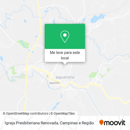 Igreja Presbiteriana Renovada mapa