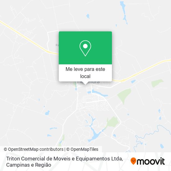 Triton Comercial de Moveis e Equipamentos Ltda mapa