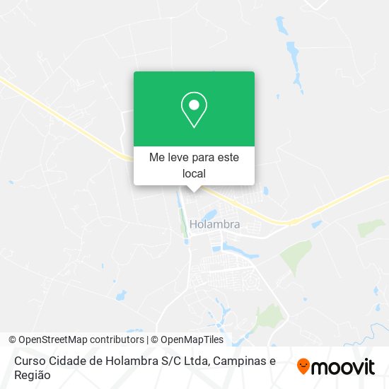 Curso Cidade de Holambra S / C Ltda mapa