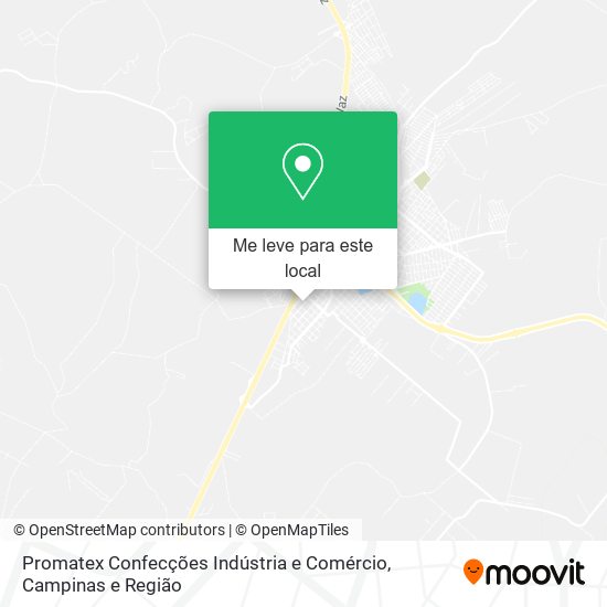 Promatex Confecções Indústria e Comércio mapa