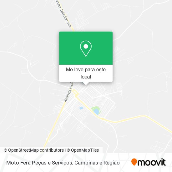 Moto Fera Peças e Serviços mapa