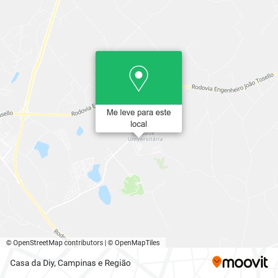Casa da Diy mapa