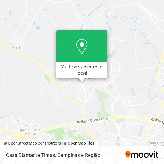 Casa Diamante Tintas mapa