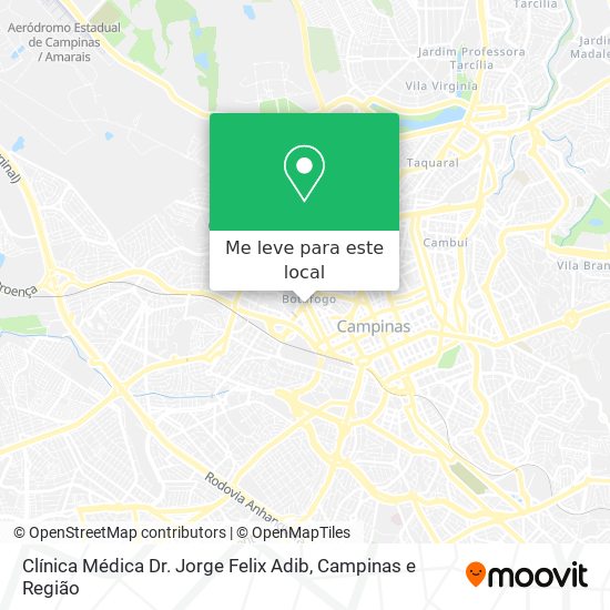 Clínica Médica Dr. Jorge Felix Adib mapa